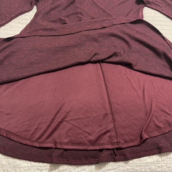 Maurices Women's Ribbed Sweater Dress with Wrap Front Size XL - Picture 8 of 8